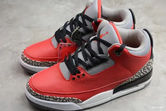 CK5692-600 Jordan Air 3 Red Cement 0606